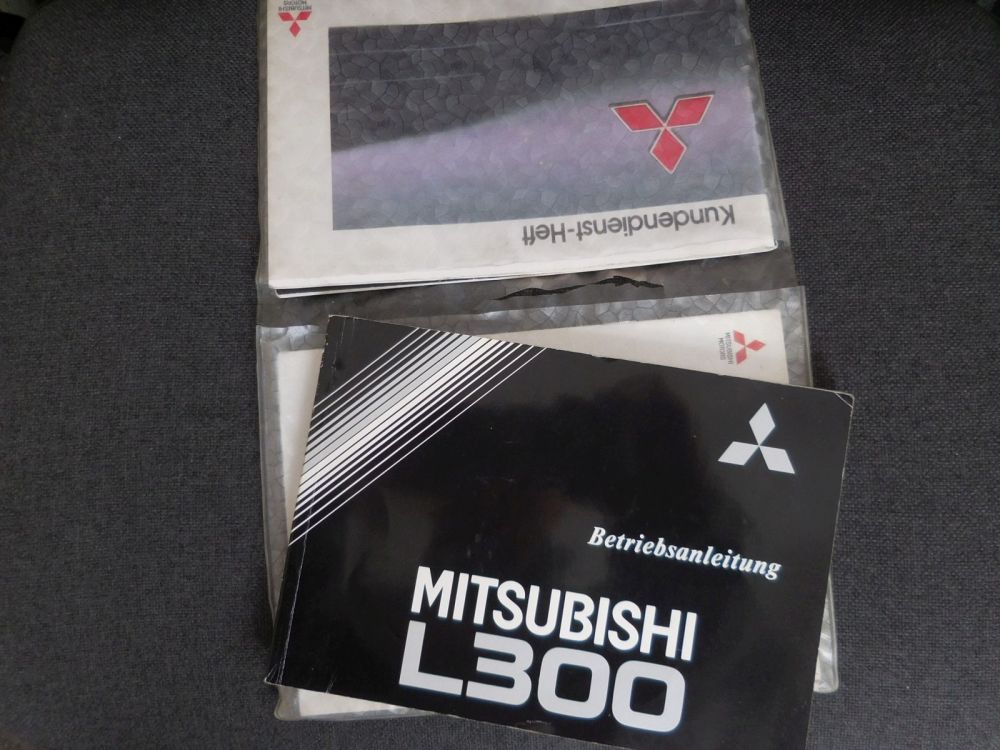 Bedienungsanleitung Betriebsanleitung Mitsubishi L300MITSUBISHI L300